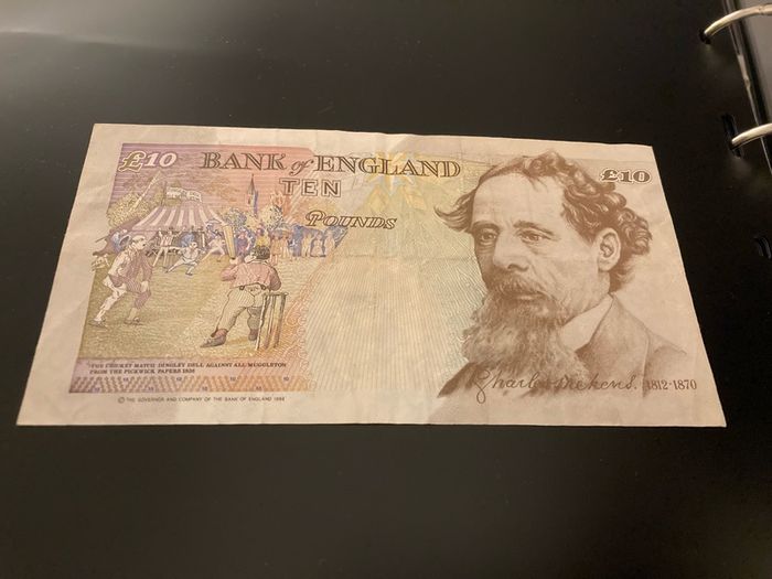 Great Britain 10 pounds 1993