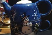 Christmas 1Cup Teapot