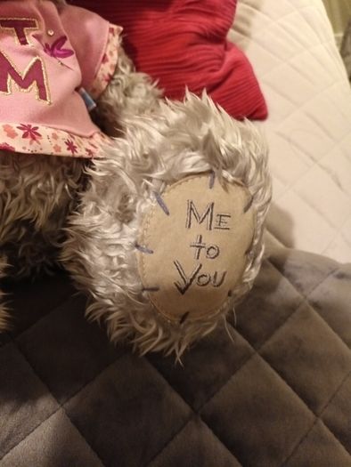mothers day large from me to you teddy