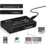 USB 2.0 Memory Card Reader Multi Slot SD MicroSD CF MS Adapter Image 2