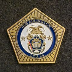 United states navy,  USS ARLINGTON, commerative.