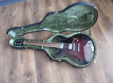 Yamaha SA 800 semi - acoustic "335" type guitar - Made in 1986