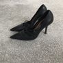 Stunning Black Faith Heels size 6 Image 2
