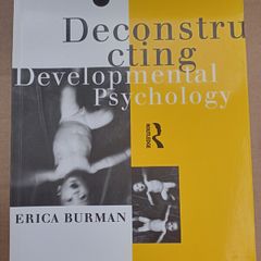 Deconstructing Developmental Psychology