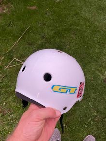 2 bike/ skateboard helmets