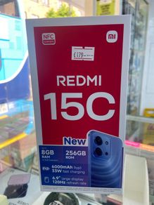 redmi 15c 8GB ram 256gb rom