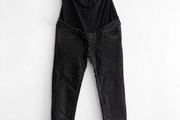 Pre Owned Red Herring Maternity Black Over-Bump Skinny Jeans