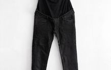 Pre Owned Red Herring Maternity Black Over-Bump Skinny Jeans