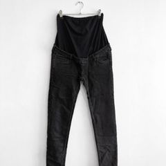 Pre Owned Red Herring Maternity Black Over-Bump Skinny Jeans