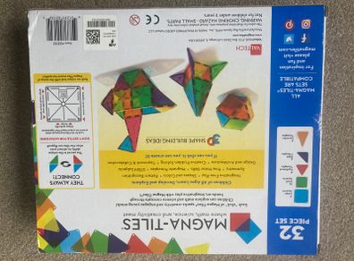 Magna tiles 32 piece set