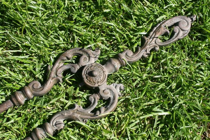 Antique Fire Place TONGS: 1800'S