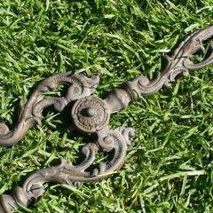Antique Fire Place TONGS: 1800'S