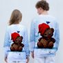 Ladies Christmas Jumper Womens Top Sweatshirt T Shirt Sweater Long Sleeve 3D Print Image 2
