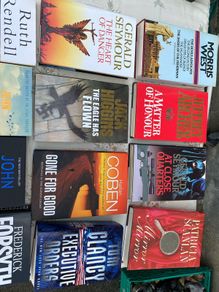 Box of 80 adults books across all genres