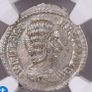 Roman Coin - Julia Domna Denarius - NGC Graded CH AU Image 3