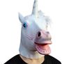Unicorn High quality latex mask - Eye holes to see better - Artificial mane Image 5