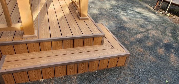 Composite decking supplied and fitted
