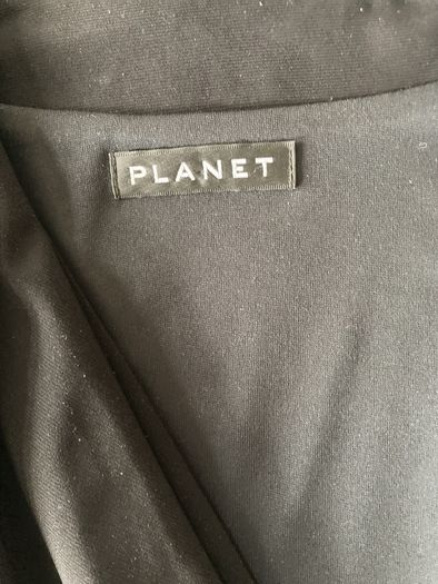 Planet Black Dress with flattering neckline- Size 8'