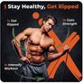 FFEXS Premium Latex Pull Up Resistance Band Black Image 2