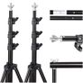 Photography Studio Backdrop Stand Photo Video Studio Background Stand Backdrop Support System Kit Scenery Shelf Frame Light Kit Image 3