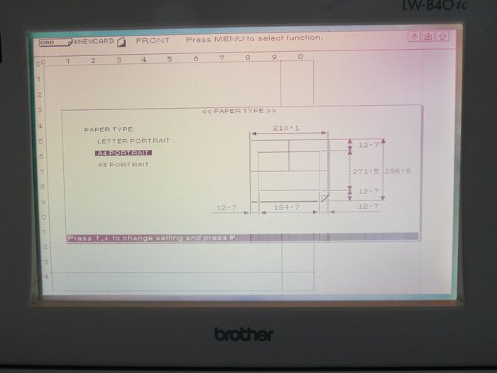 Brother Lw-840 Ic Word Processor With Disc Drive