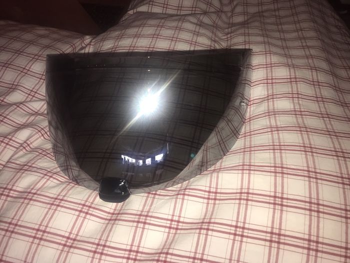 Motorcycle helmet visor