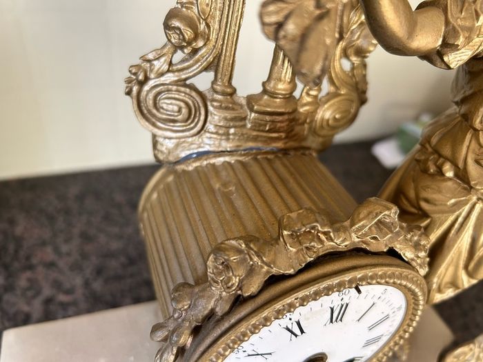 Antique Victorian French Mantel Clock