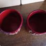 Christmas Glass Candle Holders (tall) Image 2