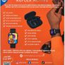 Reflex Active Smart Watch & Wireless Earbuds Set, Brand New & Sealed Image 2
