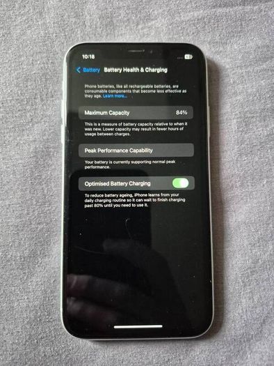 iPhone Xr White 128GB Unlocked