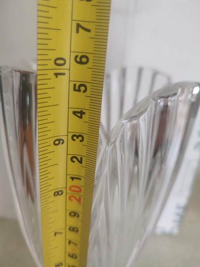 Waterford Crystal Marquis Nautic Shell 10" Vase Excellent Condition