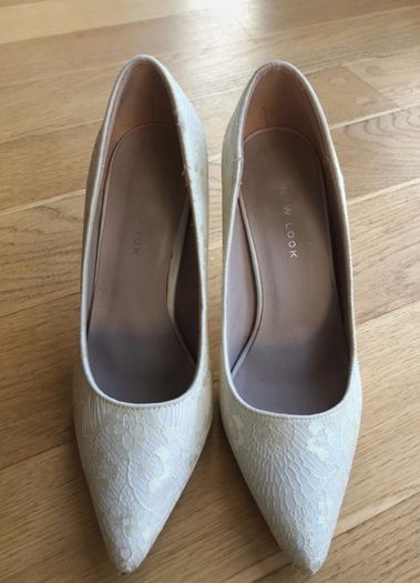 new look ivory heels