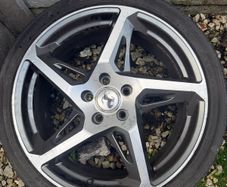 River alloys and tyres 5x112 18inch