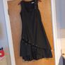 Julie Guerlande Black  Sleevless  Dress.   S.12 . Image 2