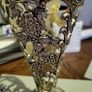 Vase metal silver colour Image 4