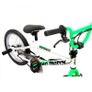 10" Rooster NO MERCY, 16" Wheel, White/Neon Green Image 6
