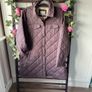 jacket fat face size 14 longline shacket burgundy/ plum shade Image 2