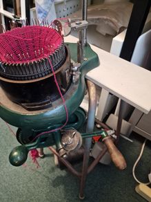 Antique Circular  Sock Knitting Machine