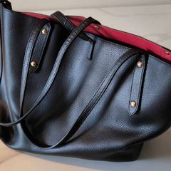 hand bag Coach Lora 30 Tote Bag - Authentic - Black