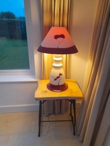 Pottery Lamp