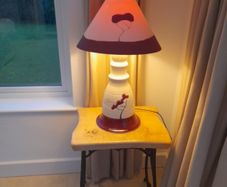 Pottery Lamp