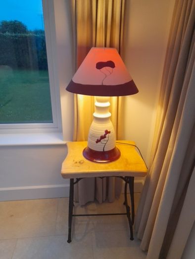 Pottery Lamp