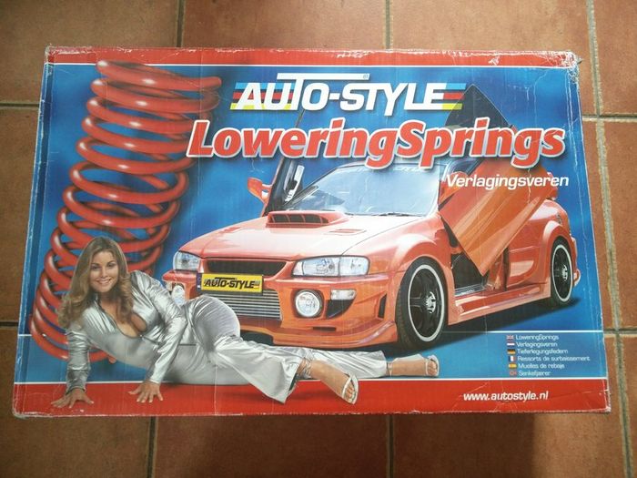 Peugeot 407 from 2004 - 2011 High Quality Lowering Springs