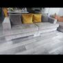 4 seater  sofa and free poufee Image 6