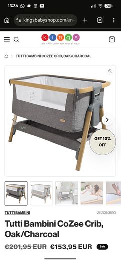 Pram 3in1 & next to me crib