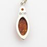 925 Sterling Silver & Natural Baltic Amber Pendant Image 4