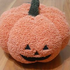 Pumpkin Plush Warmer/ Halloween Decoration