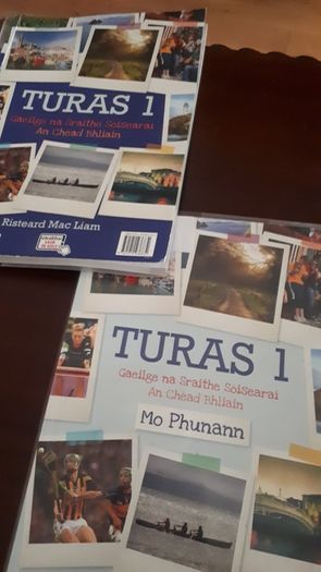 Turas 1, book and workbook, unused