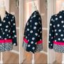 Personal Choice Size 18 Polka Dot Colour Block Blazer Image 2