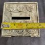 Vintage Silver Plated Cube Bank/ Money Box Image 4